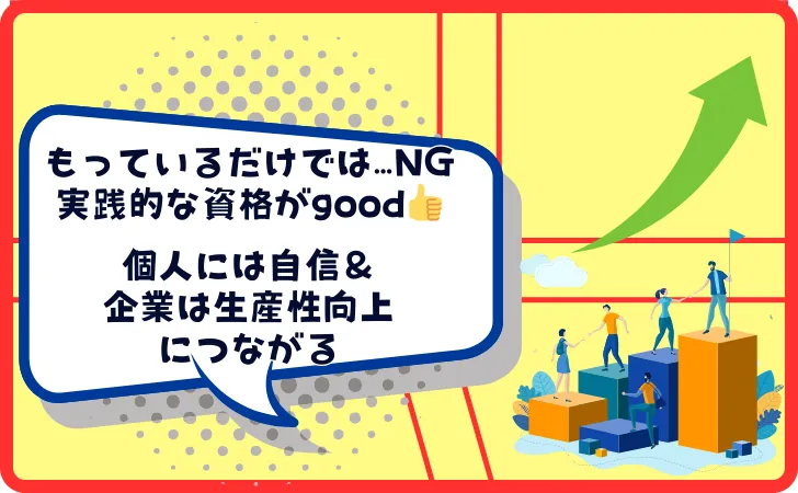 実務に直結した資格スキルが人気！